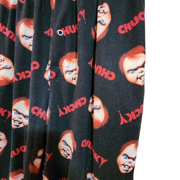 Horror Chucky Print Lounge Pajama Pants - Medium - Picture 3 of 4